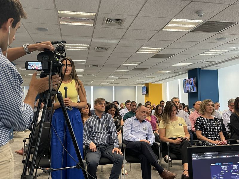 Registro audiovisual en encuentro corporativo